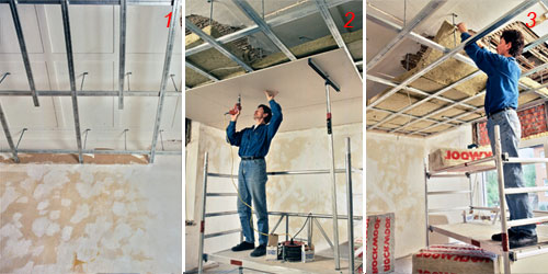 Come fare un controsoffitto bricoportale: fai da te e bricolage Impianto elettrico controsoffitto