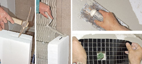 si preparano le spalline in base alle dimensioni della porta i blocchi di cemento cellulare semplificano il lavoro per dare stabilit alla spallina