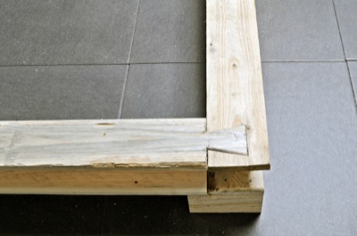 costruire letto con pallet