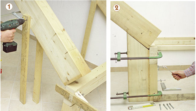 Scala in legno fai da te bricoportale: fai da te e bricolage Costruire un parapetto in muratura