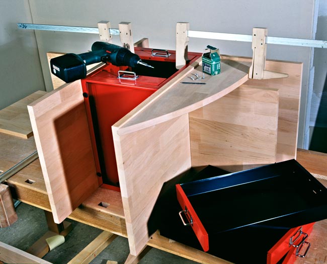 Come costruire un mobile per la cucina con rotelle bricoportale ... Costruire mobile bagno fai da te