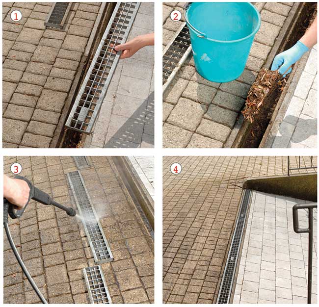 Come pulire pozzetti e gronde bricoportale: fai da te e bricolage Canalette raccolta acqua per terrazzi