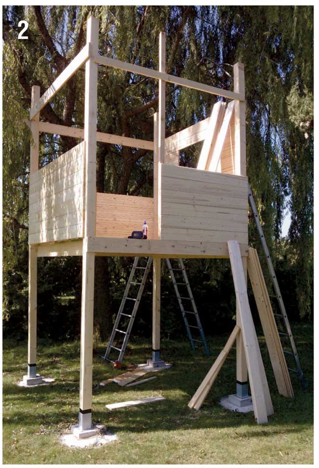 costruzione casetta di legno