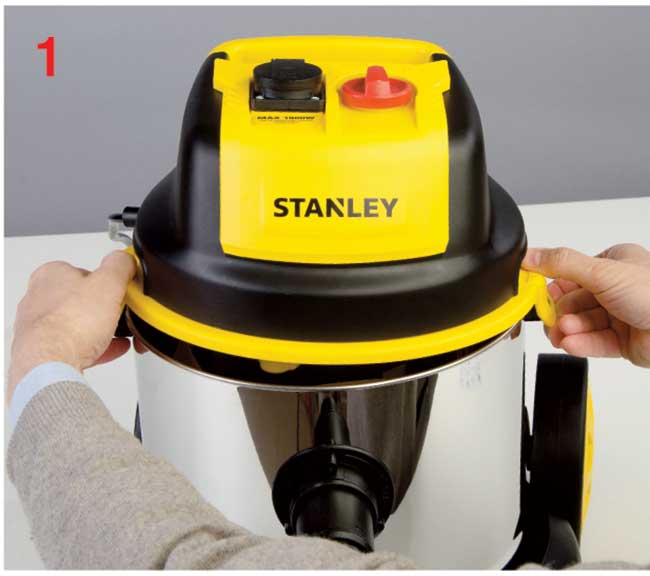 Guida all'uso Aspiratore solidi e liquidi Stanley SXVC20XTE