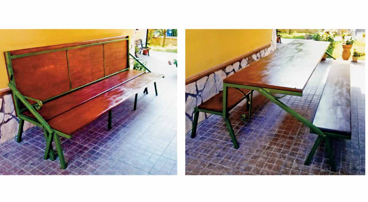 Panca rustica bricoportale: fai da te e bricolage