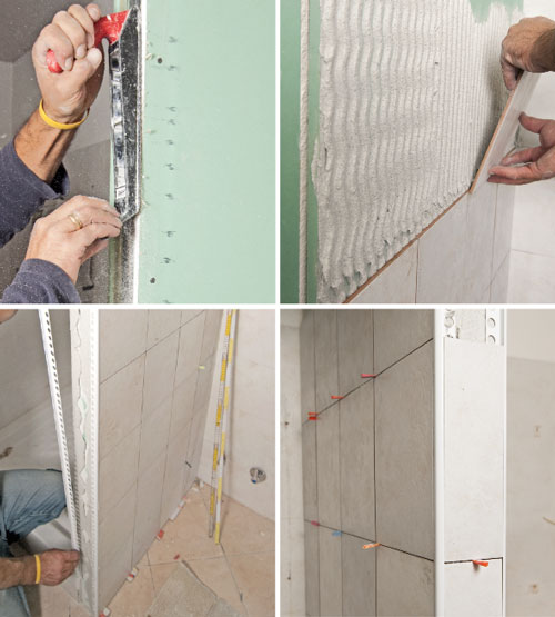 Doccia in cartongesso bricoportale: fai da te e bricolage Cartongesso per pareti umide