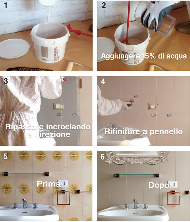 Kit resina Rinnovafacile - Bricoportale: Fai da te e bricolage