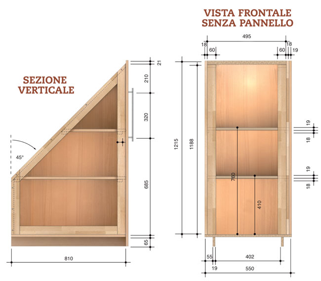 Come costruire un armadio angolare bricoportale: fai da te e bricolage Creare armadio a muro