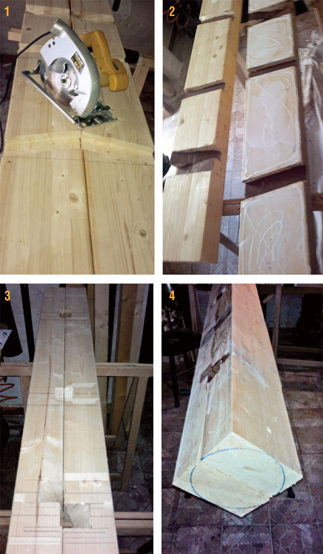 Omino Di Legno Che Si Scuote Per Auto - Decorazione Cruscotto, Antiscivolo, Per Viaggi Divertenti