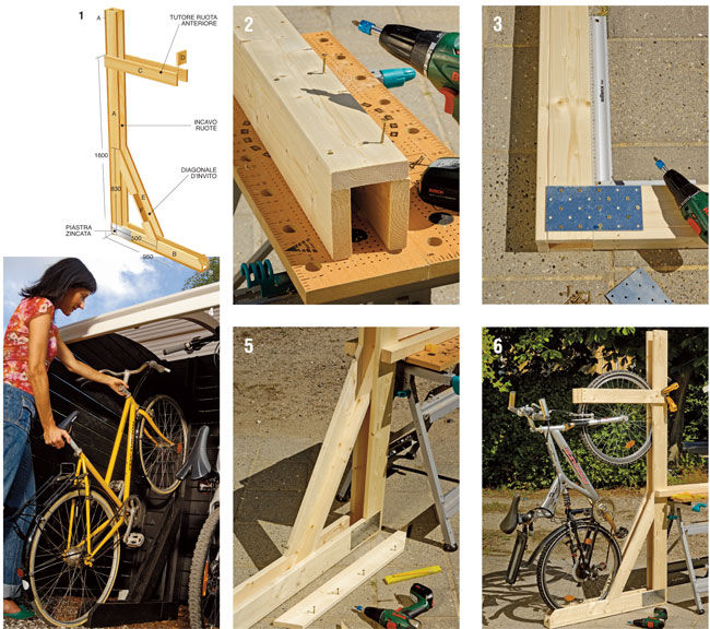 Box per biciclette, box bici, box fai da te, bon bici fai da te, deposito bici, costruire un box, ciclobox, ripostiglio per biciclette, bici al coperto