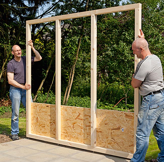 Come costruire una casetta di legno da giardino ...