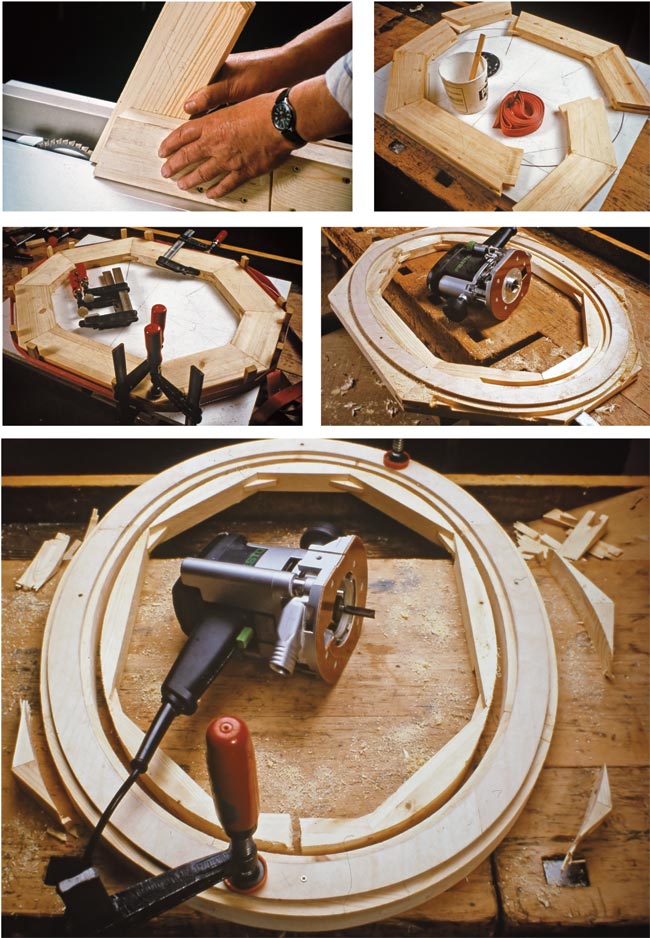come creare una cornice ovale