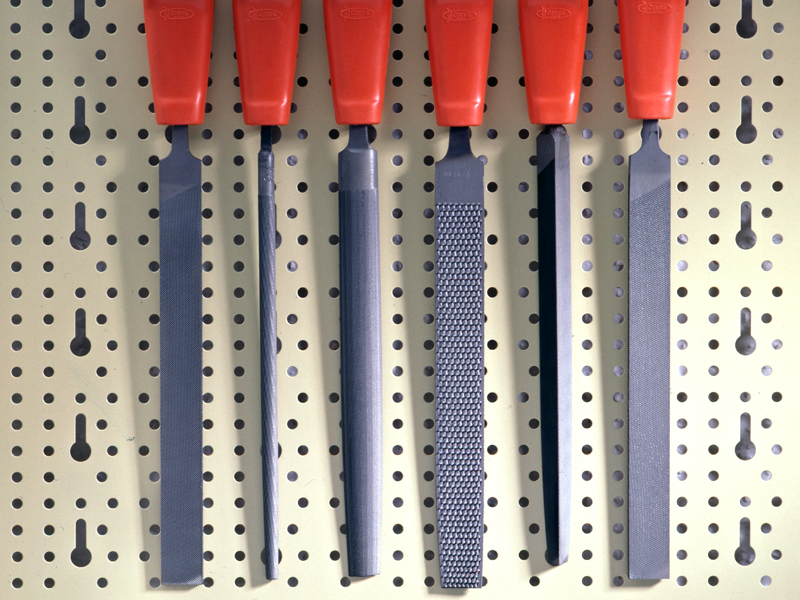 Set 6 Lime E Raspe Per Legno E Metallo 200mm - Manico In Legno Ergonomico