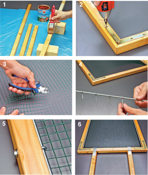 Setaccio Per Terreno In Legno - Per Compost, Ghiaia E Sabbia, Vagliatura Manuale Per Giardinaggio - Foto 2