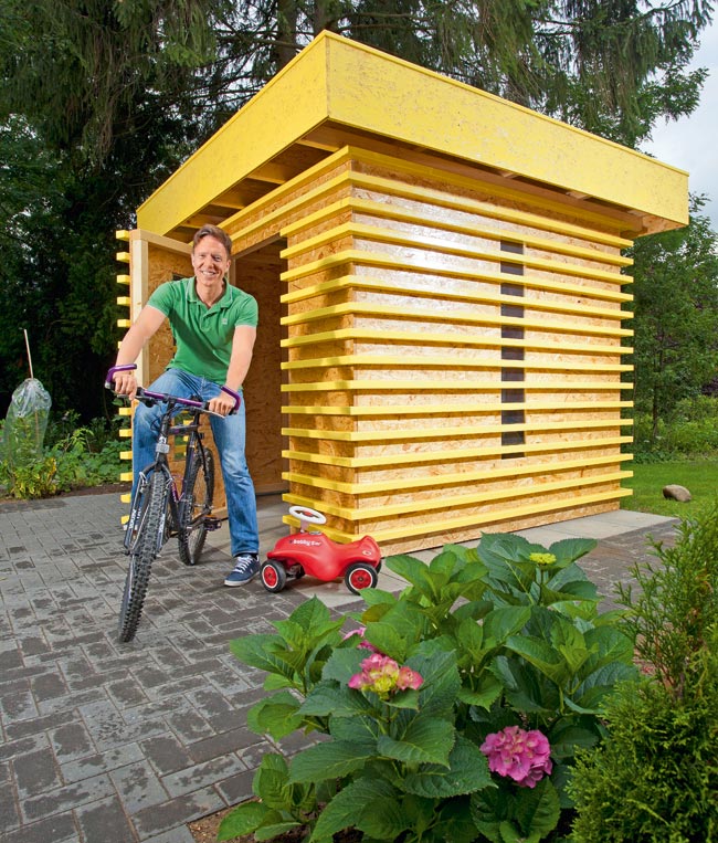Come costruire una casetta di legno da giardino bricoportale: fai ... Casette legno per ricovero attrezzi da giardino
