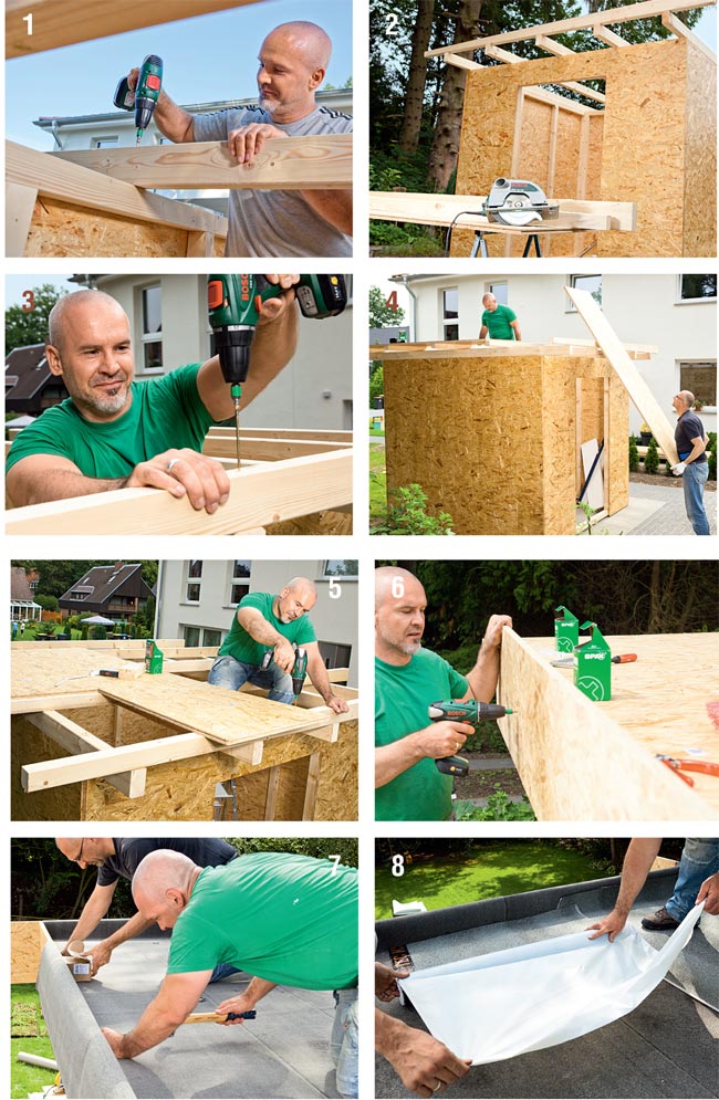 Come costruire una casetta di legno da giardino guida for Costruire una cassapanca in legno