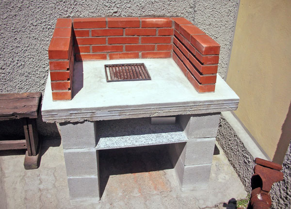 Barbecue Di Cemento Armato Bricoportale Fai Da Te E Bricolage
