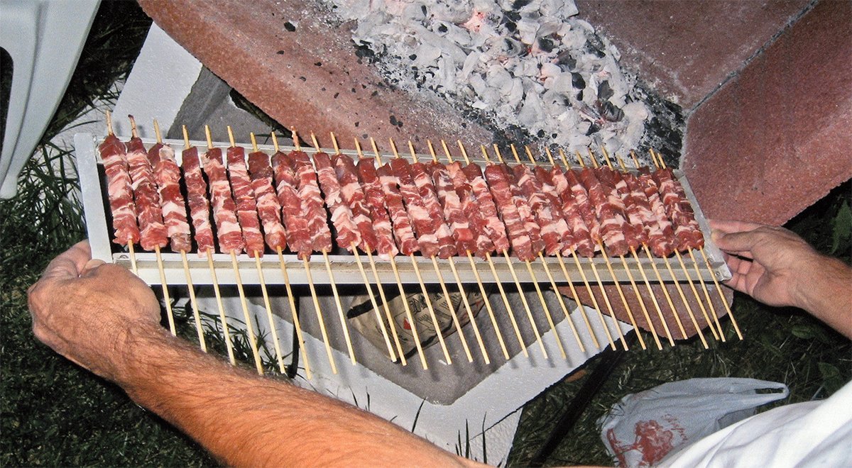 Telaio Barbecue Per Spiedini Ordinati Bricoportale Fai Da