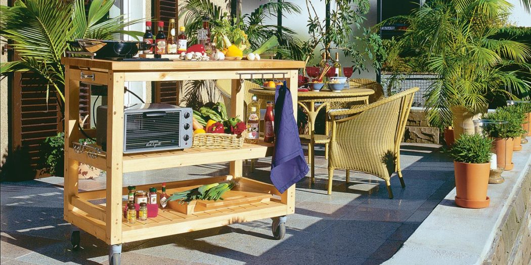 Come costruire una cucina in legno per giardino con ruote facile da ... Come costruire una cucina in legno per giardino con ruote facile da ...