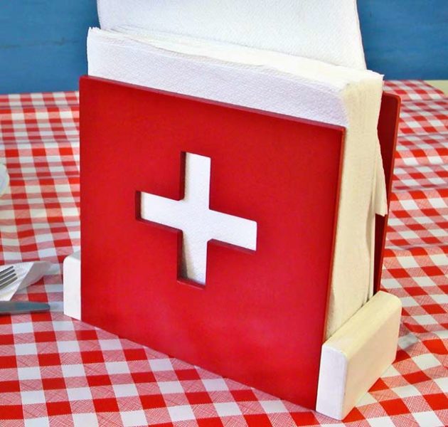 Portatovaglioli In Legno Stile Fattoria - Distributore Per Tavoli, 14x13x7 Cm, Contiene 50 Tovaglioli - Foto 10