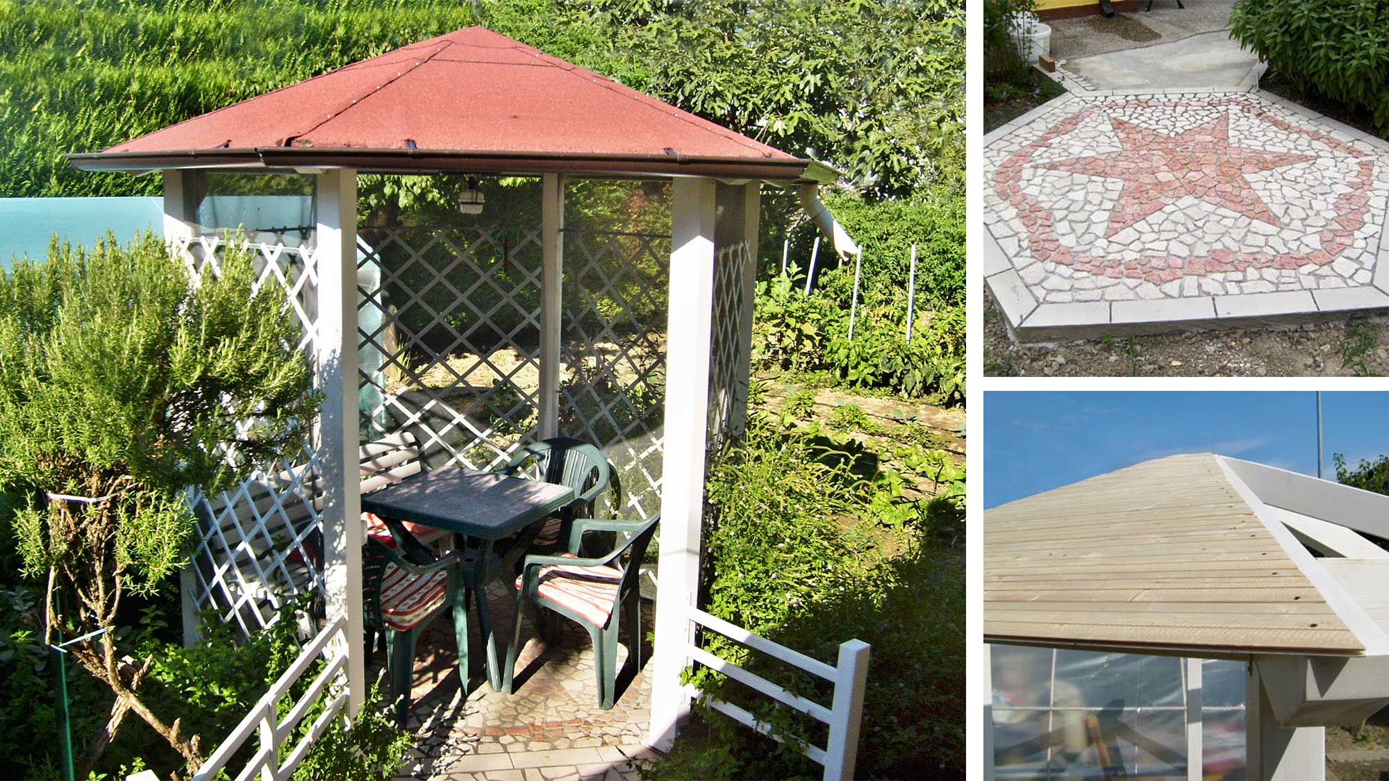 Come costruire un gazebo in legno | 30 foto descritte