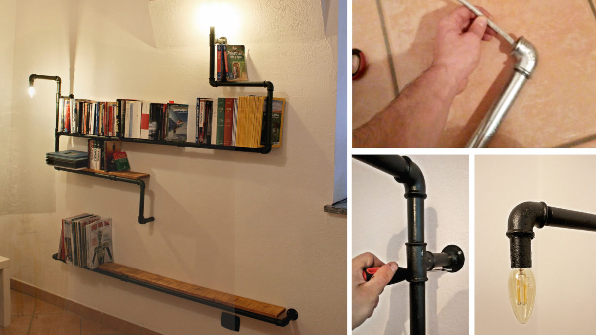 librerie in legno fai da te