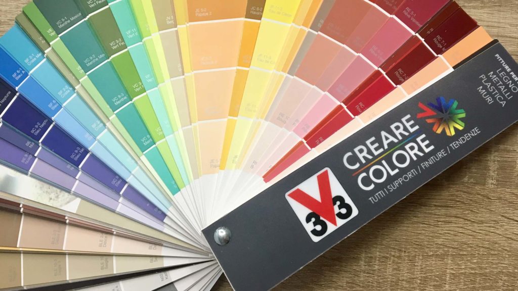 V33 creare colore