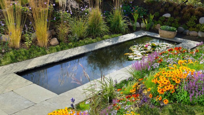 Laghetto Da Giardino BOLSENA - 178x130 Cm, 610 Lt, Verde, In Polietilene - Foto 2