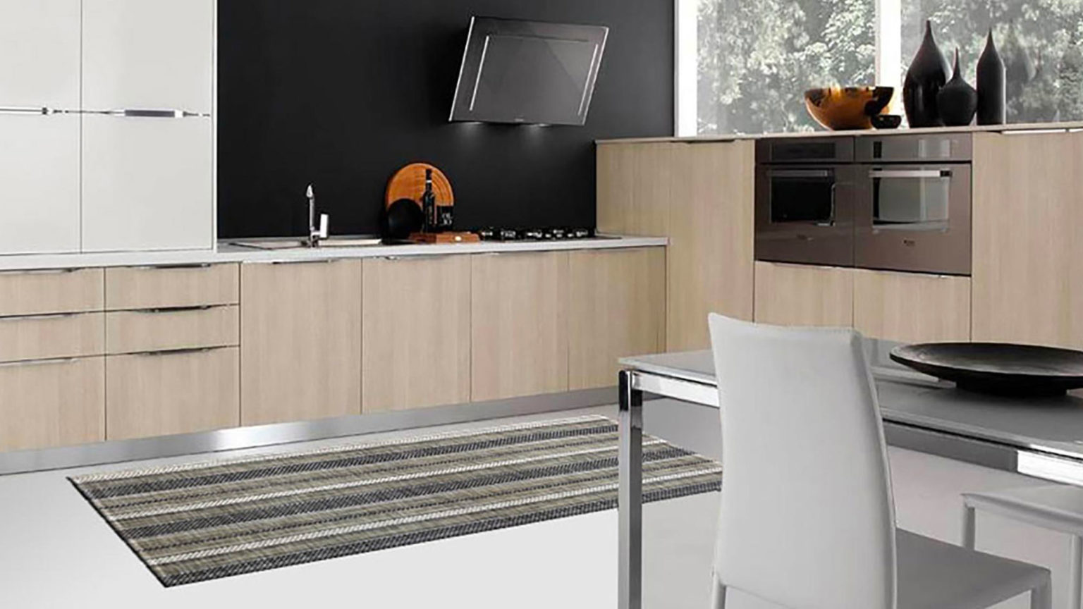 Dedeco Pannello Posteriore Della Cucina, Motivo: Legno V7, Pannelli In Alluminio Da 3 Mm, Paraschizzi Da Cucina, Pannello Composito Impermeabile, Con Vernice UV Lucida, Tutte Le Superfici, 260 X 60 Cm - Foto 10