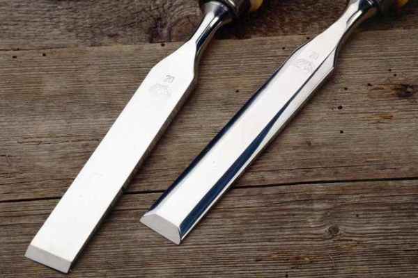 Scalpello Piatto Per Legno Harfington Tools - Larghezza 38mm In Acciaio CrV, Manico In Legno