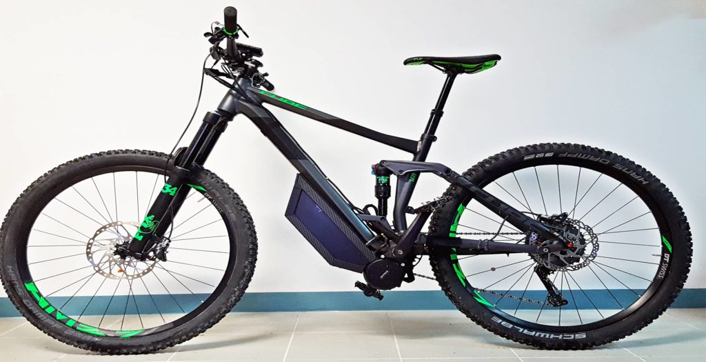 ProX Fat E-Bike Telaio In Carbonio Telaio Per Bici Elettrica A - Foto 4