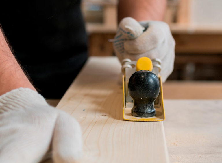 Pialla Elettrica Per Legno Pialla Da Spianatura In Legno - Ferro 48 Mm, Per Lavorazione Legno Grezzo Pialla Corpo Faggio - Foto 4