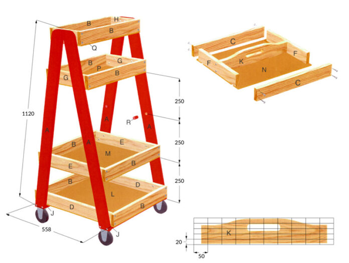 Carrelli Portautensili - Attrezzatura Da Garage - Fai Da Te - Foto 6